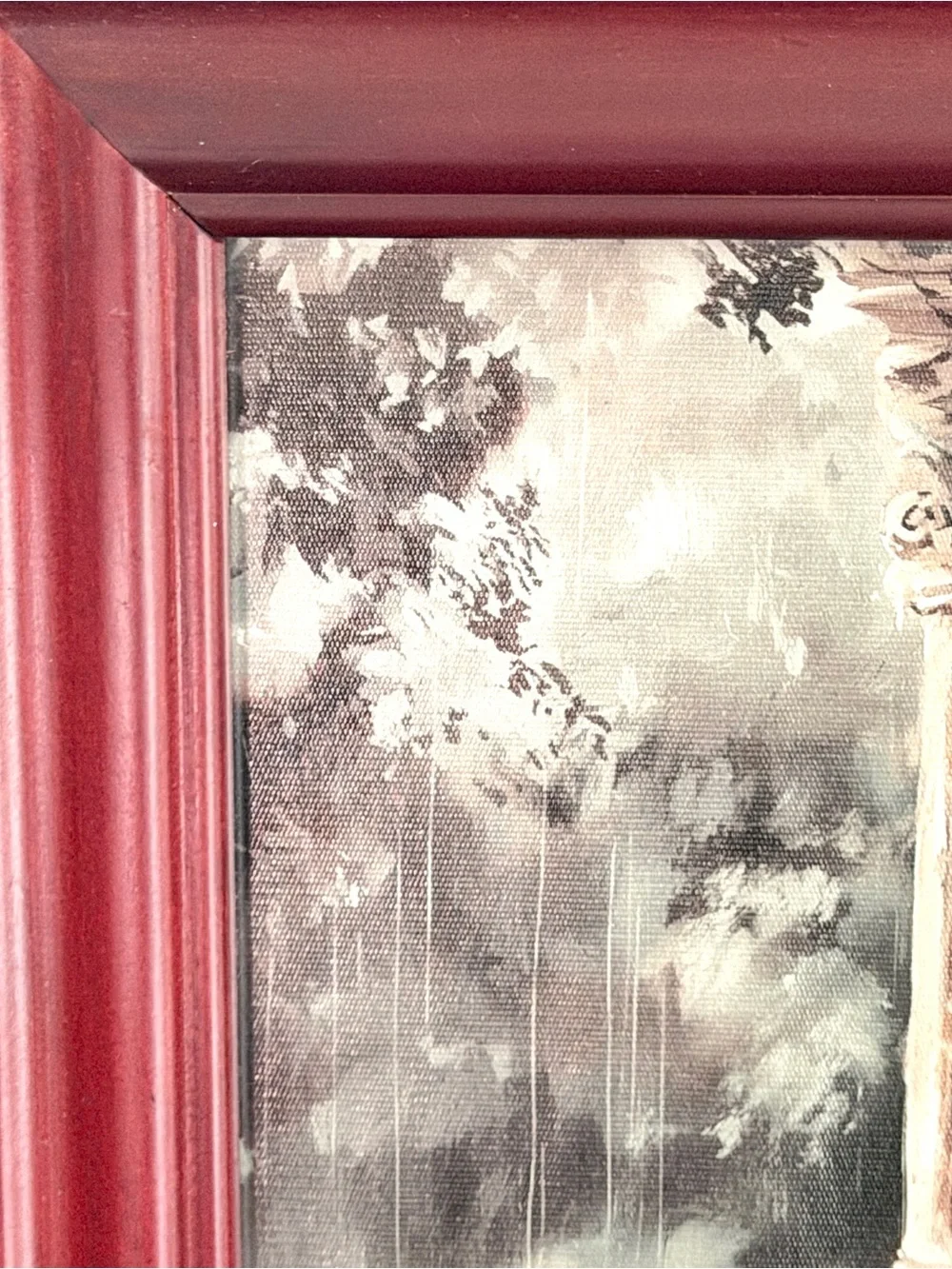 Pride & Prejudice Temple Proposal Scene Book Canvas Art Print Framed Mr Darcy